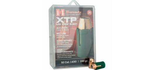Hornady 50 Caliber Sabot with 44 Caliber 240 Grain HP XTP® Bullet